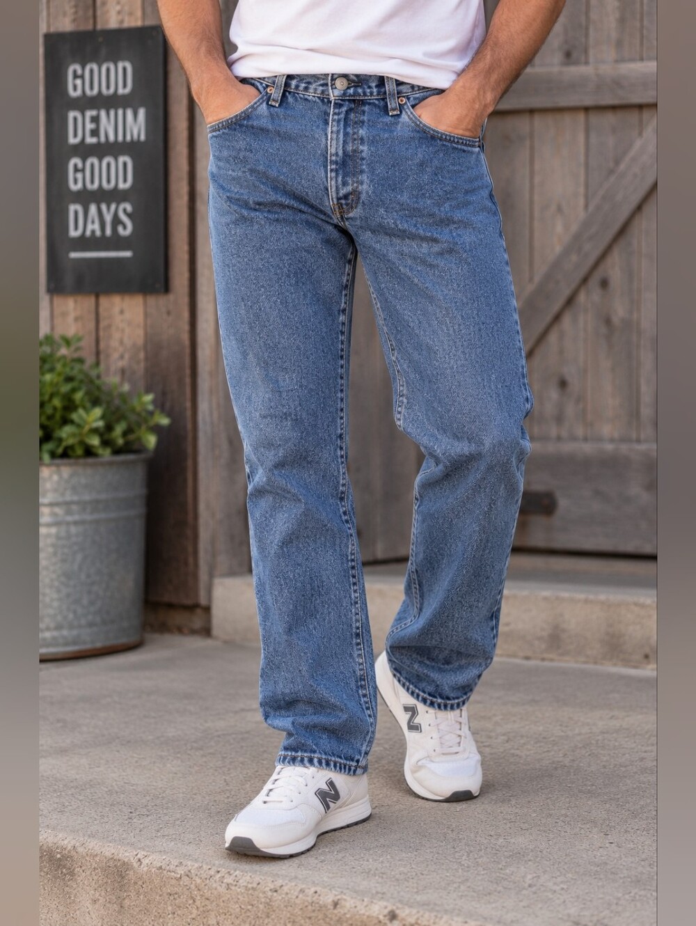 Vintage Penmans Men’s Blue Jeans Straight Leg High Rise Denim